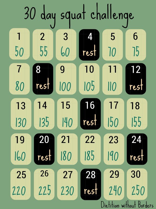 30日スクワットチャレンジ