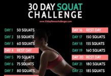 30日間スクワットチャレンジ