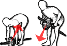 バーローイングのやり方!原始的に広背筋を狙う