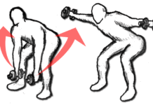 ベントオーバー・サイドリアー・レイズのやり方!三角筋の後ろを狙う筋トレメニュー