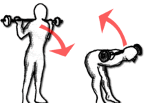 ベント・オーバーのやり方!魅せる背中力を上げる